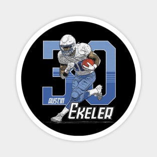 Austin Ekeler Los Angeles C Player Number Magnet